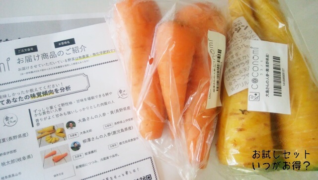 ココノミ お試し 口コミ